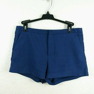 Zara Basic Navy Blue Shorts